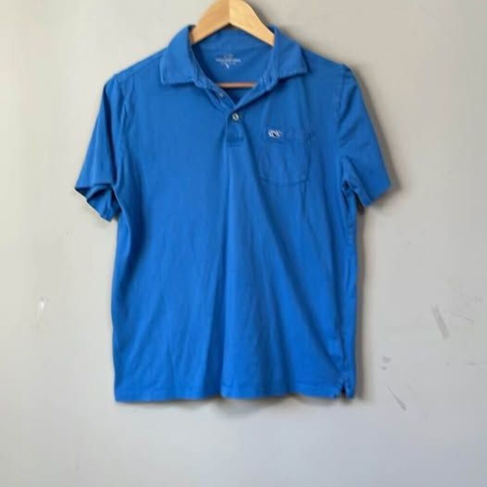 Vineyard Vines Boys XL Blue Polo Shirt